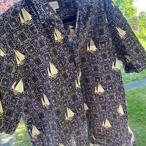 Sailing button up tee